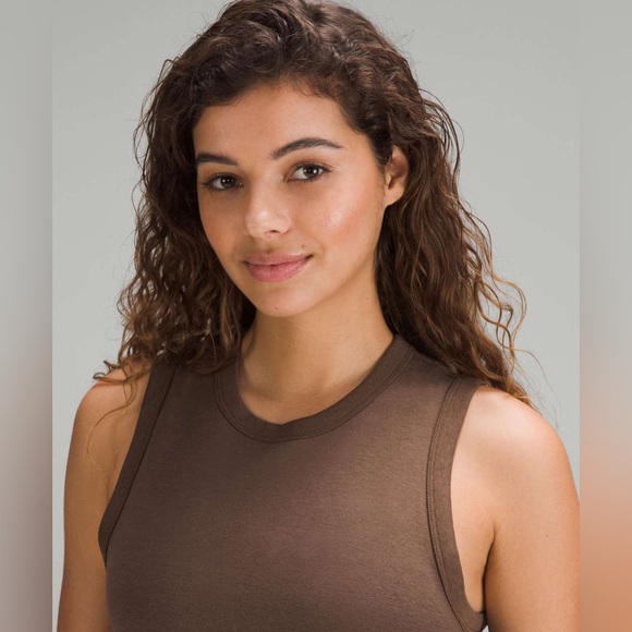 Lululemon classic fit cotton blend dress in Java - Picture 2 of 2